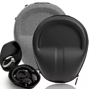 범용 블루투스 헤드셋 파우치 방수 헤드폰 케이스 휴대용 보호 보관 가방 이어폰 헤드폰 하드 쉘