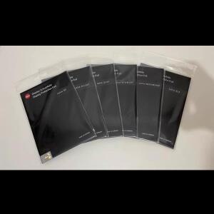 카메라 뷰파인더 아이컵2PCS 두께 매우 선명도 필름 강화 유리 d-lux7 카메라 용 보호기 흡착