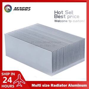 전자 라디에이터 알루미늄 조밀 한 치아 방열판 압출 컴퓨터 물 냉각 시스템 100120150200300x69x36MM
