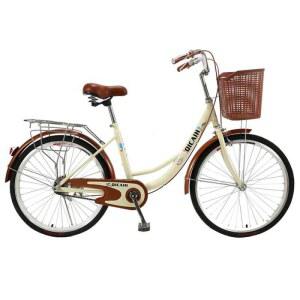 여성 출퇴근 바구니 자전거 생활 경량 공기 휴대용 청소년 3단 인치 아