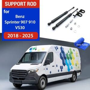 벤츠 호환 스프린터 907 910 VS30 -2025 차량 후드 리프트 서포트 스프링 쇼크 브래킷 스트럿 바 유압 로드