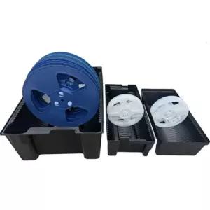 정전기방지 릴 자재 카트 이동식 높이 랙 작은 앵글 보관대 대차 선반 부품