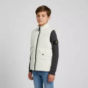 키즈 와펜로고 크랭클랩스 패딩 조끼 남아 자켓 8116G0123 V00976A 8A