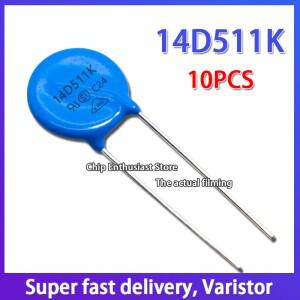 10PCS 배리스터 14D511K 511KD14 인라인 직경 14MM DIP-2 510V