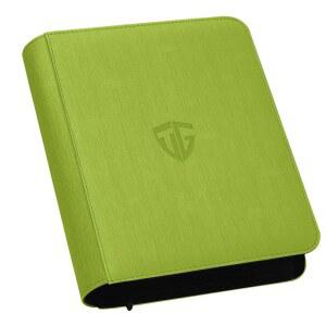 TCGUARD 탑로더 바인더 트레이딩 스포츠 녹색 카드 x 3인치 보유 하드 112개의 포켓 홀더 바인더를 4개의 또는 4인치