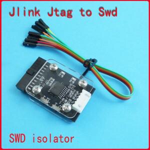 Jlink arm SWD stlink dap 절연 보드 마이크로컨트롤러 전동 고전압 JTAG 시뮬레이터 효과적인