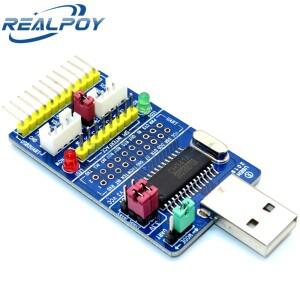 직렬 브러시 디버깅용 어댑터 모듈 EPPMEM 변환기 올인원 CH341A USB to SPI I2C IIC UART TTL ISP RS232 R