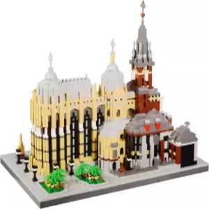 KLMEi 세계적으로 유명한 건축 마이크로 빌딩 블록 세트 6650PCS - 14세 이상의 연인 성인 또는 청소년을