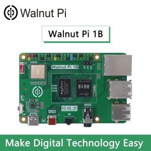 Walnut Pi 1B 124GB Awinner H618 H616WiFi Bluetooth 미니 소형 PC 개발 보드 SBC 단일 컴퓨터 Raspberry