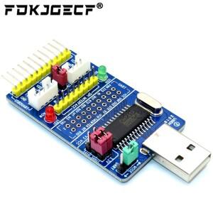 A IN 1 CH341A USB to SPI I2C IIC UART TTL ISP 직렬 어댑터 모듈 브러시 디버깅용 EPPMEM 변환기 RS232 R