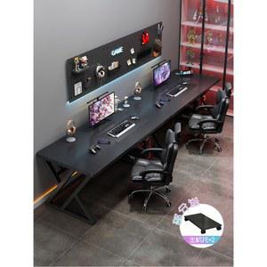 2인용 게이밍 2인 사무실 2000 140x60x74cm 1400 선반 데스크 멀티 넓은