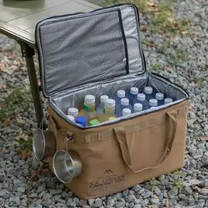 마운틴하이커 캠핑용 캔버스 대형 보냉백(30L)