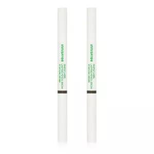 [이니스프리] 이니스프리 심플라벨 래스팅 펜슬 브로우 0.15g 02 내추럴브라운 2개