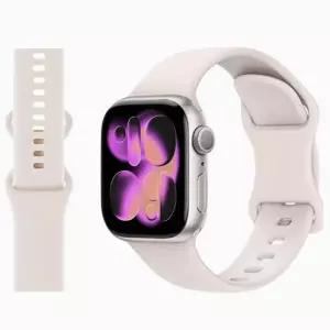 애플 워치용 실리콘 밴드 스트랩 40mm 49mm 44mm 45 46mm 42 41 38mm 스포츠 팔찌 iWatch 시리즈 11 10 9 8