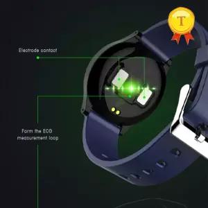 호환  ECG PPG 스마트 팔찌 스마트 손목 밴드 피트니스 활동 추적기 혈압 심박수 모니터링 ECG 공유 베스트