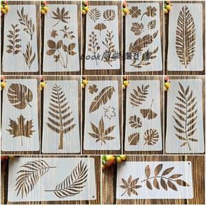 물감 스텐실 패턴 컬러링 페인팅 식물 꽃무늬 13종 놀이공원 수공예품 그림 페이스페인팅