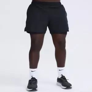 [하프클럽/]남성 헬스 트레이닝 투인원 이너 숏팬츠 ON-PTH-QWFM2P9R