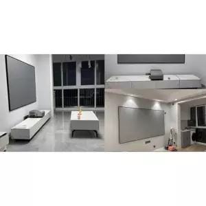 액자형 빔프로젝터 스크린 100인치 광학 스크린 와이드 영화 롤스크린 간편설치