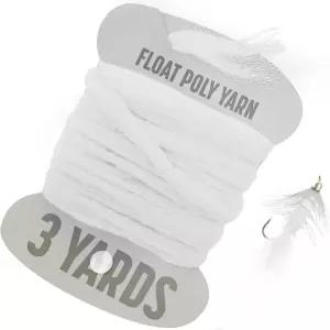 크리에이티브 앵글러 플로트 폴리 원사 - 전문 합성 파리 묶기 소재 가볍고 습기에 강함 건조 및 타격