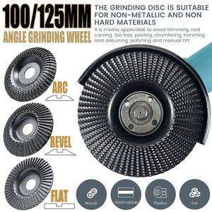 샌딩디스크 Pcs 검은 나무 조각 디스크 세트 또는 앵글 그라인더 쉐이핑 목재 절단을위한 디스크를 모양의 연삭