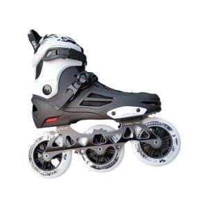 성인 인라인스케이트 레이싱 시니어스틸 여성 Bauer 오렌지4륜기본 화이트 인라인