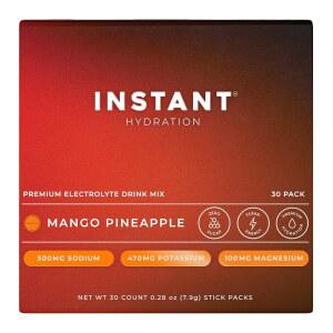 즉각적인 수분 공급 전해질 분말 패킷 - 망고 믹스 제로 슈가 케토, , 글루텐 프리, 비-GMO 부스트 뇌 근육 및 조직 지원 30 스틱