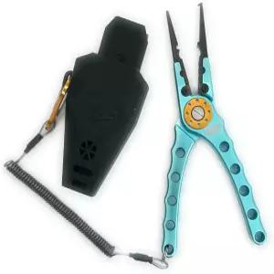 낚싯대 및 홀스터 케이스 내식성 후크 제거기 크림퍼 항공기 알루미늄 8인치 바늘 코 스테인리스 스틸 라인