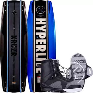 팀 X 바인딩이 포함된 하이퍼라이트 크루저 웨이크보드 패키지
