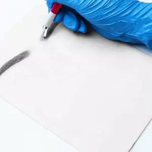 [에스에스62]반영구 타투 눈썹 연습용고무판 연습용()