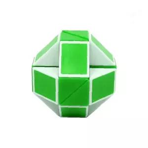 회전형 입체 퍼즐 완구 녹색 변형 조립 블록 어린이 두뇌 발달 교육용 장난감