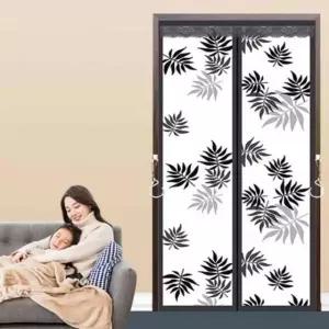 (옵션 그레이 중)자석 방풍 비닐 커튼 중 거실커텐 겨울방한커튼