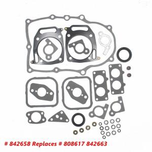 Briggs  Stratton용 엔진 개스킷 세트 842658 대체  808617 842663 완전한