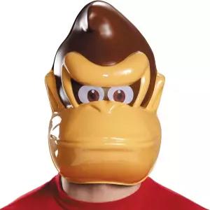 위장 슈퍼 마리오 동키콩 마스크 공식 닌텐도 브라더스 코스튬 액세서리 원 사이즈