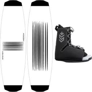 시스템 및 하이퍼라이트 웨이크보드 패키지 마체테(시스템 투어 바인딩 포함) 부츠 사이즈 8-14 보드 136