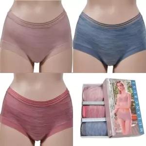 [라일리여성언더웨어] Rly 여성드로즈팬티 3매 여성용드로즈 편한여자 여성용