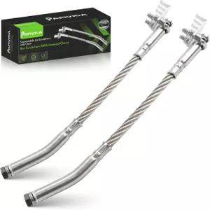 폴라리스 북극 고양이 스키두 리버스 및 비리버스 기어 장착 스노우모빌 트랙 높이 2-1/2 와 호환되는