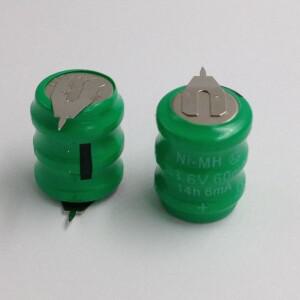 리튬 배터리1  3.6V 60mAh 니켈 카드뮴 배터리 데이터 백업 배터리 메모리 셀 산업용 배터리
