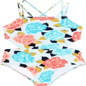 카누 서핑 걸 비치 스포츠 컷아웃 원피스 수영복