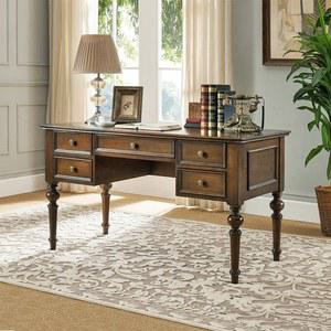 엔틱책상 클래식 원목 서재 1400 데스크 십챠 800 스타일 글쓰기책상 사무실 서재책상