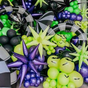 핼러윈 에어 샌드웜 PVC 잔디 스티커 파티 아이스통 박쥐 터치 쇼핑몰 분위 마녀