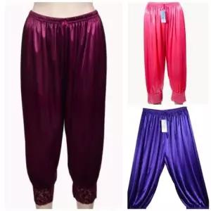 [라일리여성언더웨어] Rly 새틴파자마 8부파자마 예쁜파자마 레이스잠옷 여성