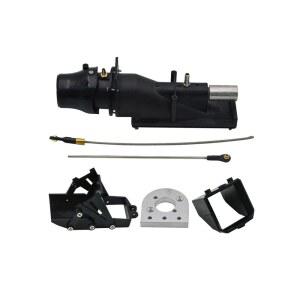 28mm 펌프 제트 프로펠러 분사 원격 보트 함께 유압 제어 감쇠와 단단해집니다