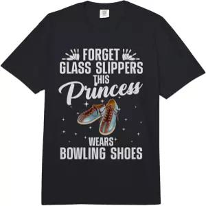 여성용 재미있는 볼링 디자인 볼링화 볼러 컴포트 컬러 헤비급 티셔츠