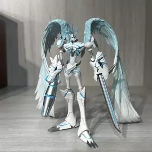 디지몬피규어 오메가몬 조립 굿즈 에볼루션 디지털 아비시몬 모형 테이블 장식