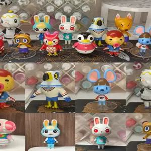 동물의숲피규어 캐릭터 굿즈 게임 동숲 해피룸 쭈니 장식 센요리 소동물