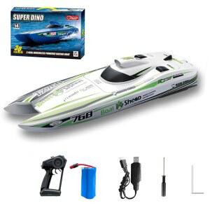 GoolRC 리모컨 보트 2.4GHz 고속 터보젯 저배터리/거리 30km/h 스피드보트 브러시리스 방수 선박 냉각수