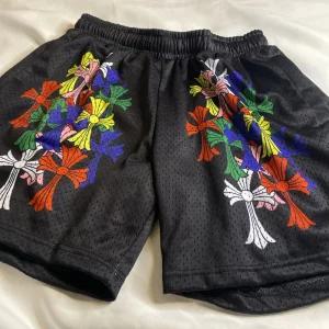 미국 브레이브스트 스튜디오 크롬 하트 블랙 메시 크로스 반바지 사이즈 XL 남아 30인치 허리 327026001284