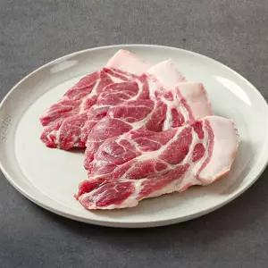 제주돼지 목살 구이용 500gx2팩