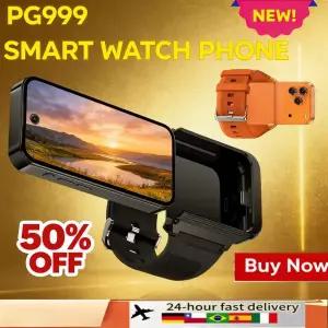 호환  PG999 스마트워치 폰 터치스크린 4G Wi-Fi GPS 듀얼심 듀얼 스탠바이 글로벌 연결 옥타코어 파워하우