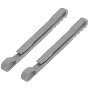 BESPORTBLE 후크 오프너 티타늄 잠금 카라비너 걸이 홀더 버클 스냅 듀티 장비 벨트 키체인 클립 합금 헤비 스프링 2개 야외 키링